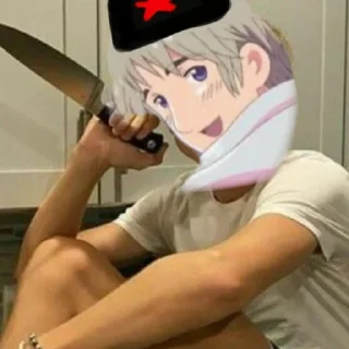 🔪 emoji Hetalia Telegram sticker 23 of 67