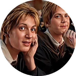 💛 emoji Арт Хогвартс @stickers_HarryPotter Telegram sticker 19 of 57