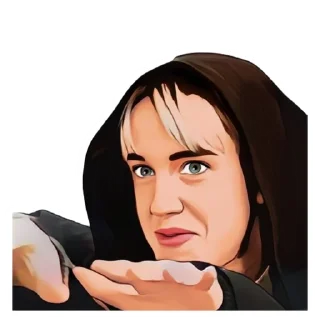 🌟 emoji @stickers_HarryPotter Малфой с Telegram sticker 5 of 32