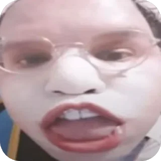 🫥 emoji Мем ржака прикол Telegram sticker 21 of 30