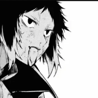 🌟 emoji Akutagawa Ryunosuke @yah0oAs Telegram sticker 8 of 33