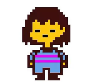 🌟 emoji Андертейл Telegram sticker 24 of 39