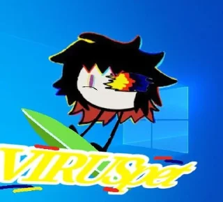 Sticker from VirusPET