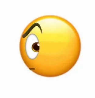 🤨 emoji Мємчікї Telegram sticker 24 of 120