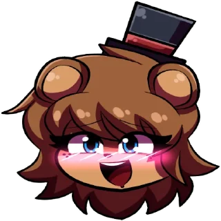 Sticker from Freddy Fnia