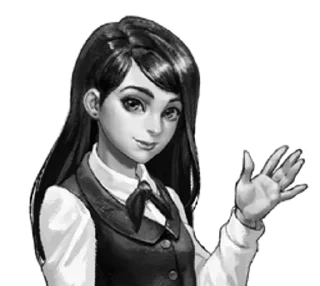 👋 emoji Полиночка @DrRealStickers Telegram sticker 16 of 35