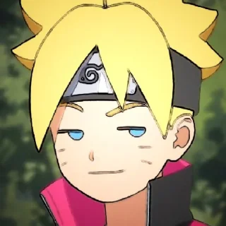😌 emoji Боруто Telegram sticker 10 of 42