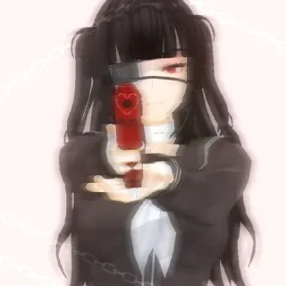 🔫 emoji (ʘᴗʘ✿) Telegram sticker 20 of 91