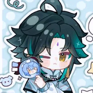 🌟 emoji ◊ 𝑿𝒊𝒂𝒐𝒀𝒖 ◊ - @Xiao_fans Telegram sticker 17 of 50