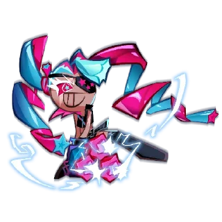 Sticker from twizzly gummy cookie
