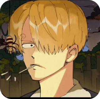 🌟 emoji Sanji Telegram sticker 22 of 74