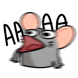 🤯 emoji Крис 🐀 by dexteroq🥷 Telegram sticker 14 of 20