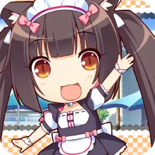 🍓 emoji ㅤㅤ @LISAIRL NEKOPARA! :3ㅤㅤㅤㅤ Telegram sticker 7 of 40