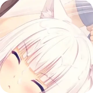 🍓 emoji ㅤㅤ @LISAIRL NEKOPARA! :3ㅤㅤㅤㅤ Telegram sticker 16 of 40