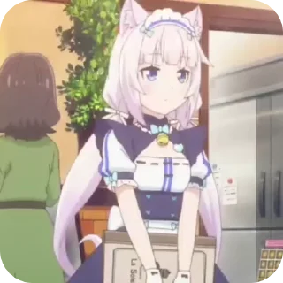 🍓 emoji ㅤㅤ @LISAIRL NEKOPARA! :3ㅤㅤㅤㅤ Telegram sticker 22 of 40