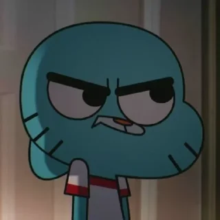 😠 emoji Gumball | Dyssal Telegram sticker 16 of 112
