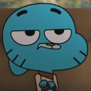 😑 emoji Gumball | Dyssal Telegram sticker 18 of 112