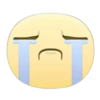 😭 emoji емодзі:3 Telegram sticker 8 of 33