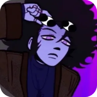 🤨 emoji 🔮Alucard Telegram sticker 23 of 27