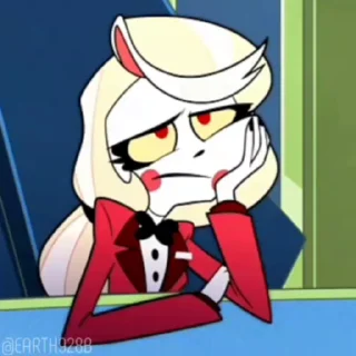 🙁 emoji Hazbin Hotel • @Earth928B Telegram sticker 18 of 50