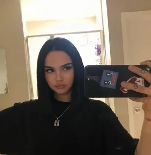 😠 emoji Maggie Lindemann :: @riltex Telegram sticker 19 of 52