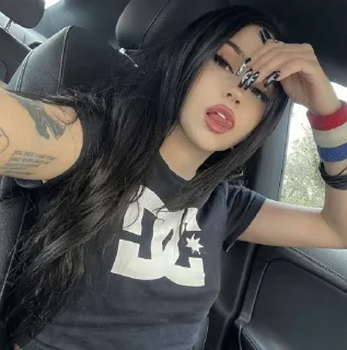 🥵 emoji Maggie Lindemann :: @riltex Telegram sticker 18 of 52