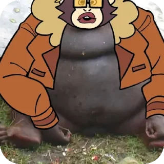 👍 emoji Mico Telegram sticker 9 of 9
