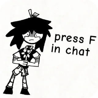😔 emoji Бумажные черти Telegram sticker 18 of 37