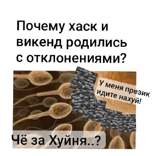 Sticker from Чебуречный геноцид