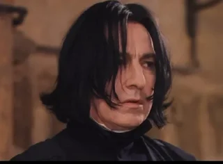 😕 emoji my Severus Snape Telegram sticker 5 of 46