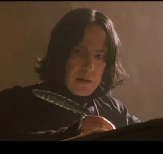 Sticker from my Severus Snape