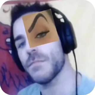 🤨 emoji Настоящие hot мужчины Telegram sticker 9 of 12