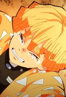 🌟 emoji Клинок рассекающий демонов Telegram sticker 12 of 120