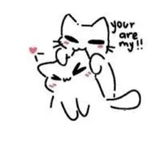 ❤️ emoji ЗАЙЧИК Telegram sticker 1 of 8