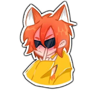 😎 emoji Мёрфи :3 Telegram sticker 15 of 25