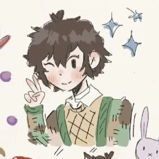 ❤️ emoji BRIGHT BSD @bungostraydogsc Telegram sticker 20 of 100