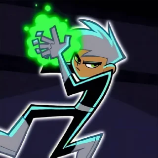 Sticker from Danny Phantom @Vanichek