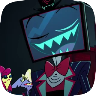 📺 emoji БОЛЬШЕ ⇨ @CLOOBHUB ВОКС ОТЕЛЬ ХАЗБИН VOX HAZBIN ТГ Telegram sticker 5 of 105