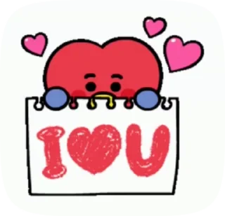 ⭐️ emoji BT21 ARMY😁⭐️ Telegram sticker 6 of 29