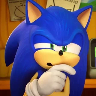 Sticker from Sonic prime (my username @Darkhote )