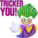 😄 emoji LEGO Batman Stickers Telegram sticker 16 of 21