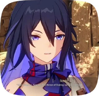 🌟 emoji Seele (creator- @ymiko_ri ) Telegram sticker 19 of 50