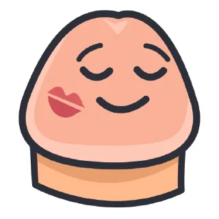 😘 emoji Смайлики-члены Telegram sticker 20 of 22