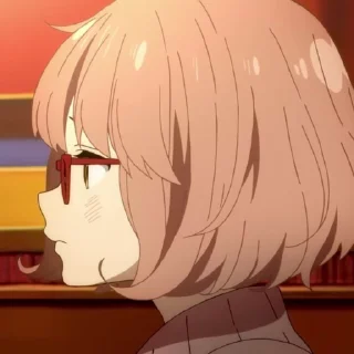 🍥 emoji Kyoukai no kanata :: @aggwii Telegram sticker 7 of 26