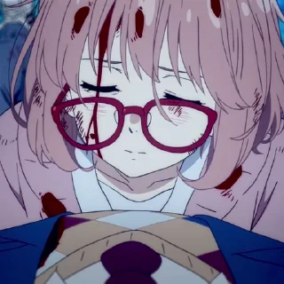 🍥 emoji Kyoukai no kanata :: @aggwii Telegram sticker 15 of 26