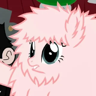 💕 emoji Флаффи Пафф('Мел одобрила') Telegram sticker 11 of 57