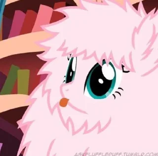 💖 emoji Флаффи Пафф('Мел одобрила') Telegram sticker 8 of 57