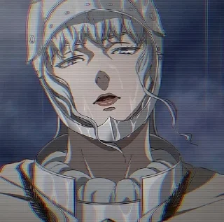 😕 emoji Griffith is cooked Telegram sticker 17 of 51