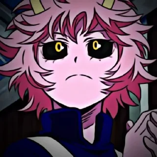 😠 emoji Мина Ашидо Telegram sticker 12 of 60
