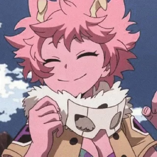 😊 emoji Мина Ашидо Telegram sticker 13 of 60